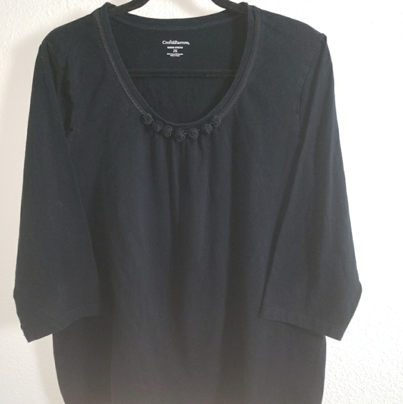 croft & barrow Tops - CROFT & BARROW WOMAN STRETCH TOP